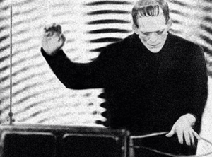 Frankenstein Plays The Theremin