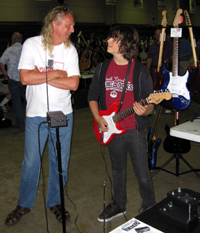 B3 Theremin at the South Carolina Guitar Expo.