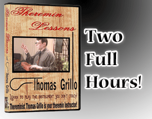 Thomas Grillo's 'Theremin Lessons' DVD